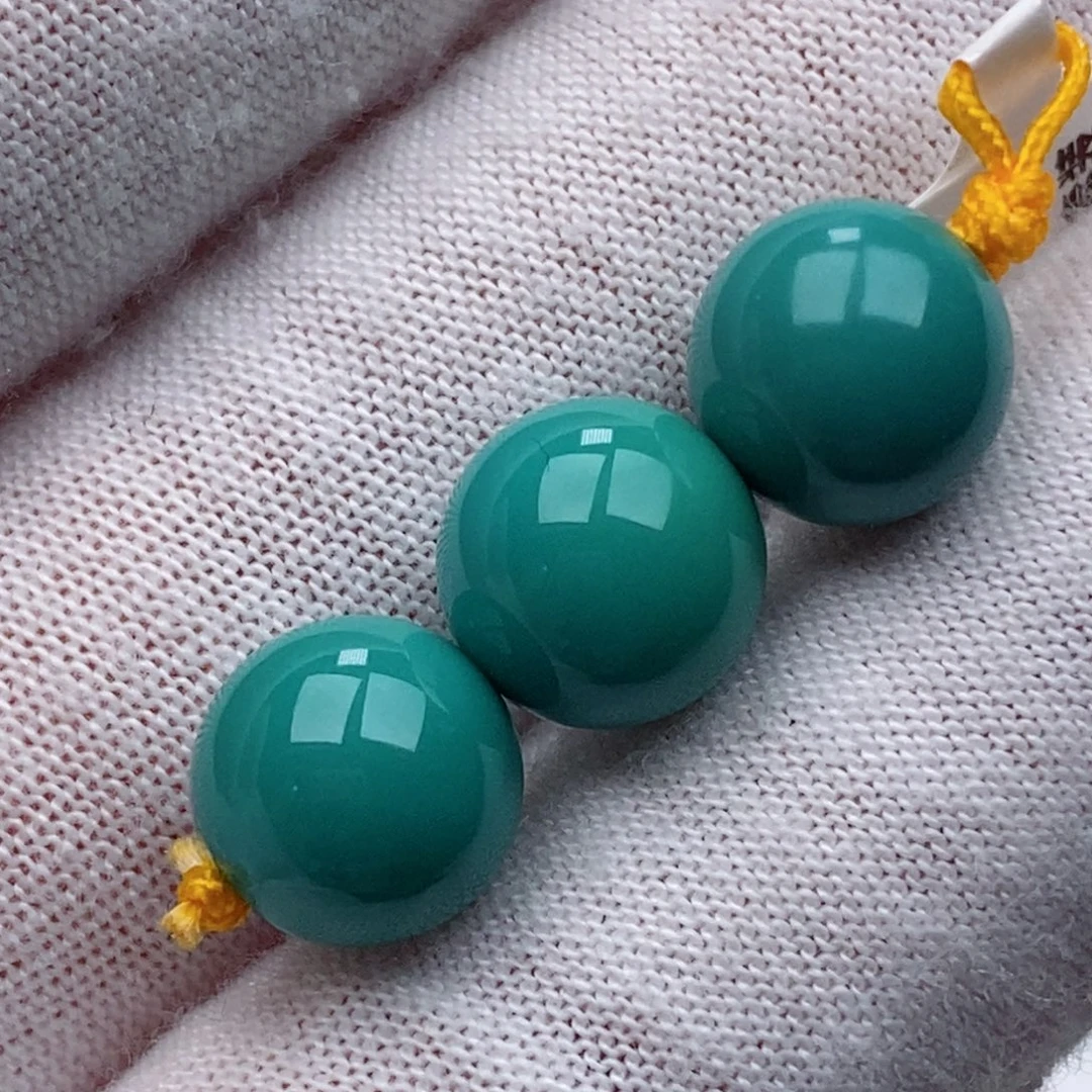 未镶嵌绿松石珠珠