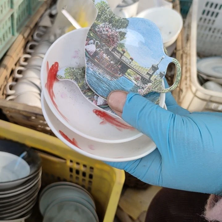 摆件陶瓷盘子碗啥都有