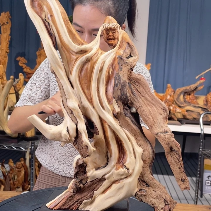 柏木（崖柏）随型摆件