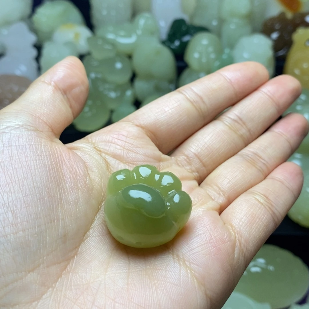 玉天然桌面小摆件