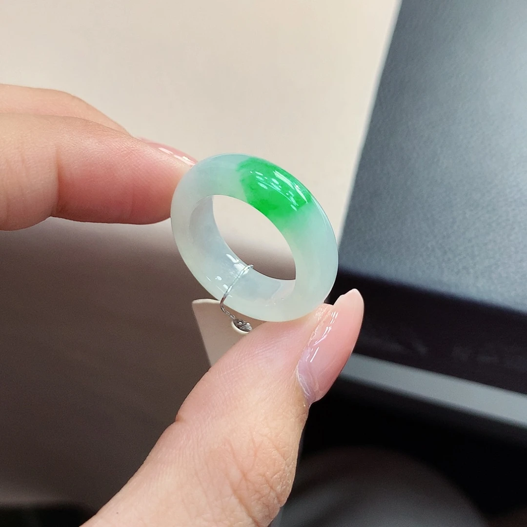 未镶嵌戒圈翡翠11号