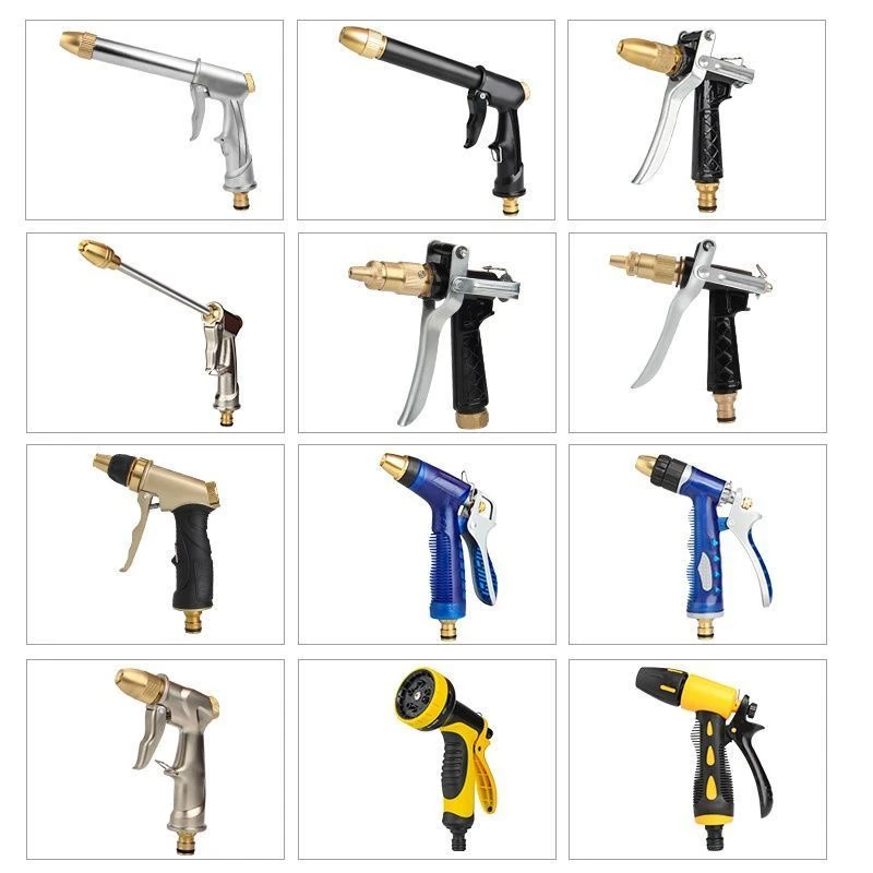 家用全套园艺水枪头铜喷头水管软管刷车喷枪浇花喷水冲地神器