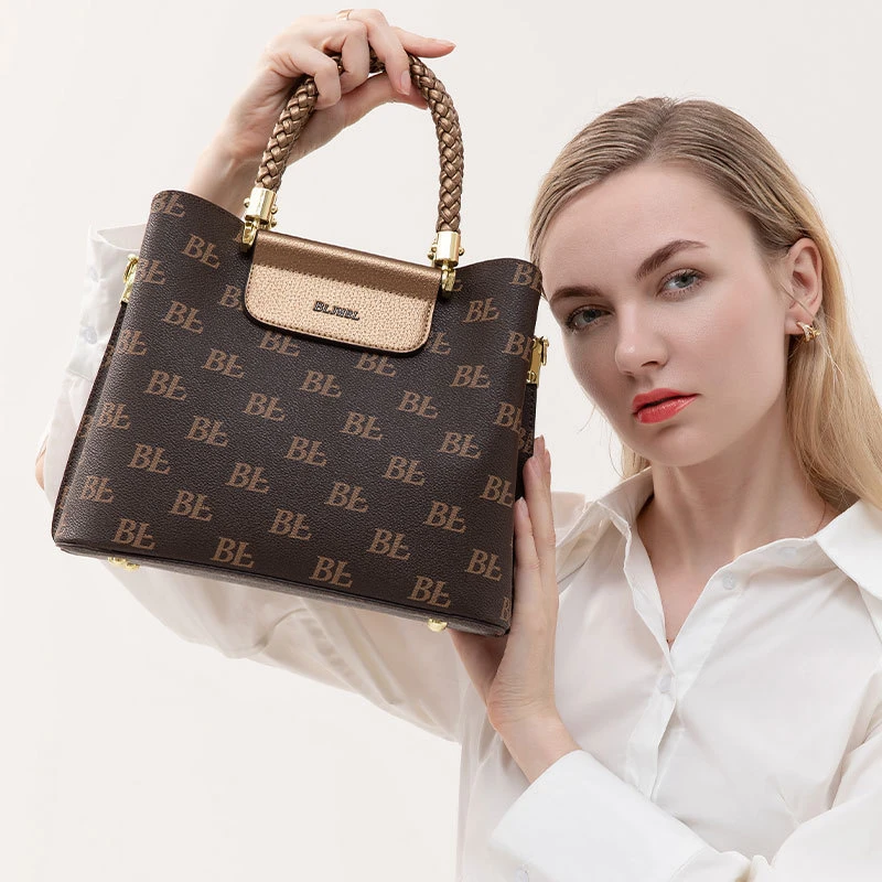 2025新款轻奢高级感女包手提包大容量托特包单肩斜挎包送妈妈中年