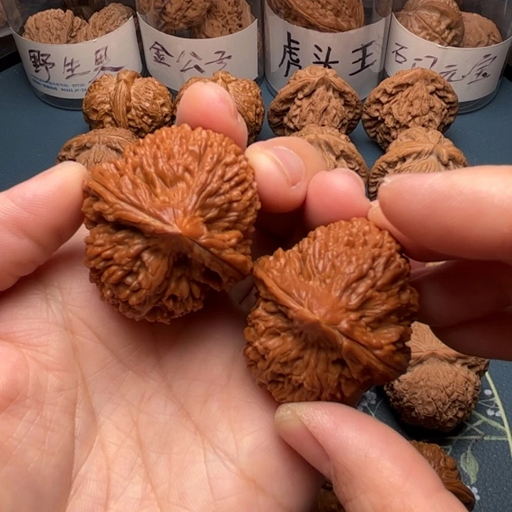 文玩核桃吊坠36蒜头