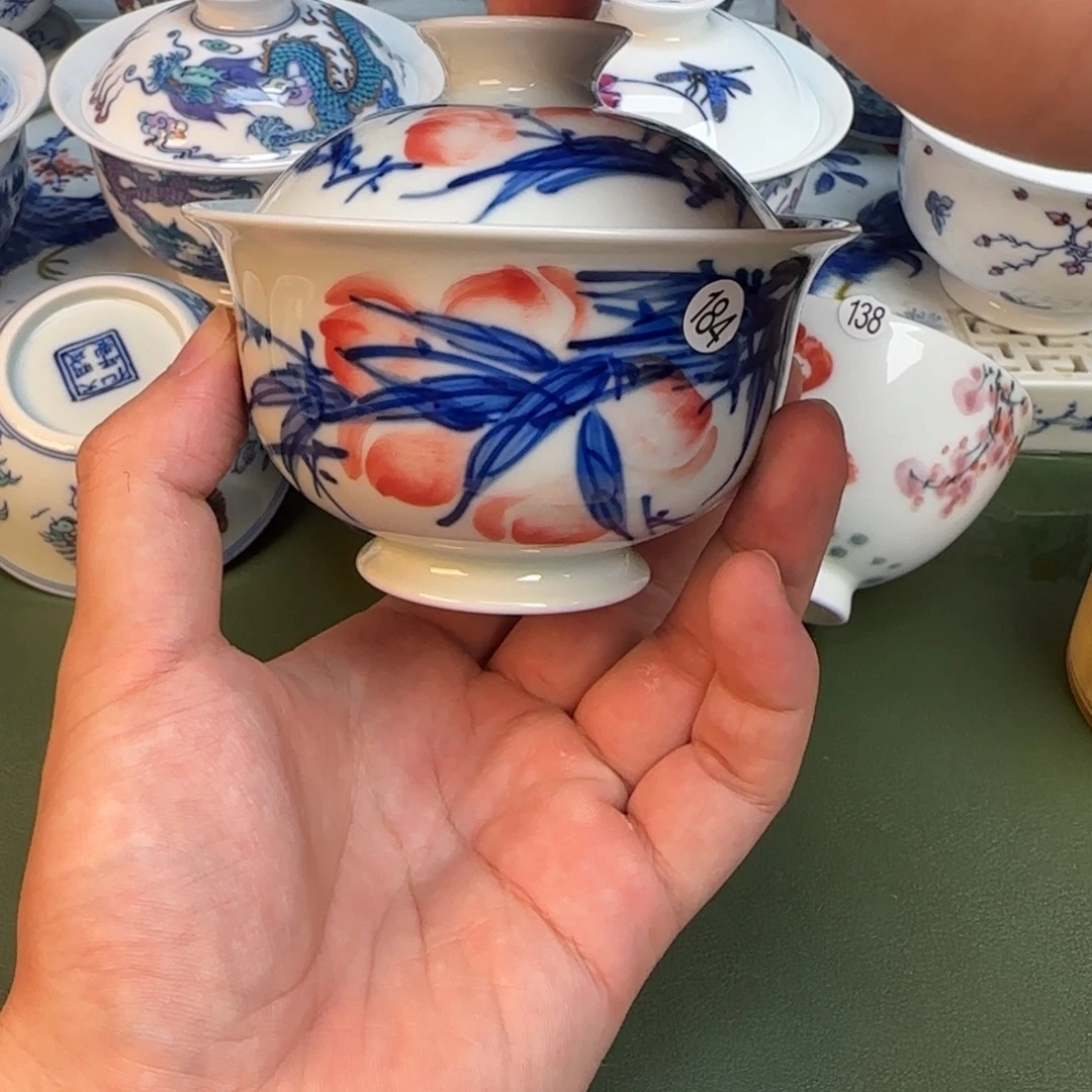 彦祖纯手工手绘茶具184