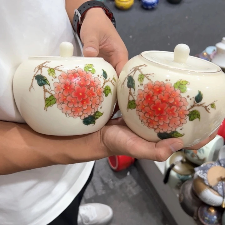 瑕疵福利品陶瓷茶叶罐