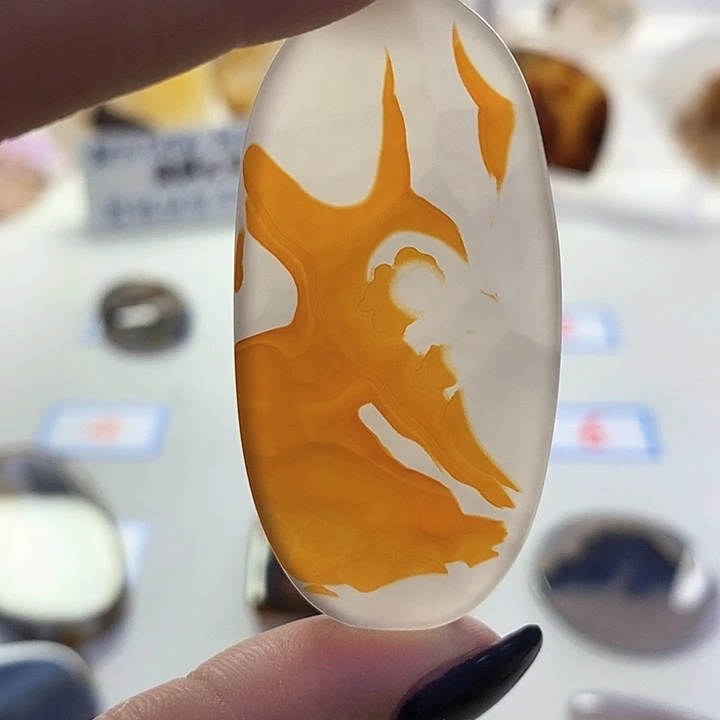 玛瑙/玉髓吊坠(不含链)未镶嵌