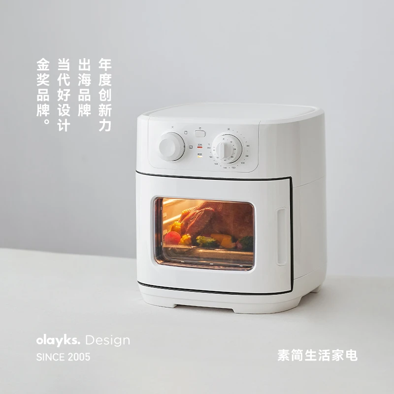 olayks立时畅销日韩12L空气炸锅炸烤箱家用电炸锅多功能大容量
