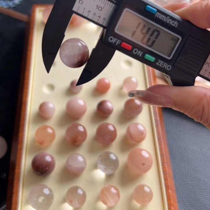 水晶手链未镶嵌秘*14m定制通孔不退不换