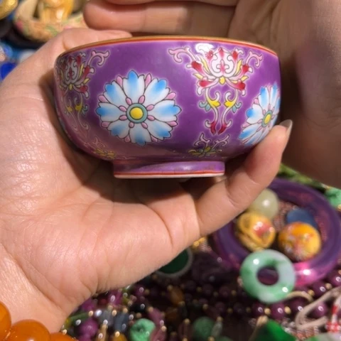 瓷片K*h精美好好看漂亮大器