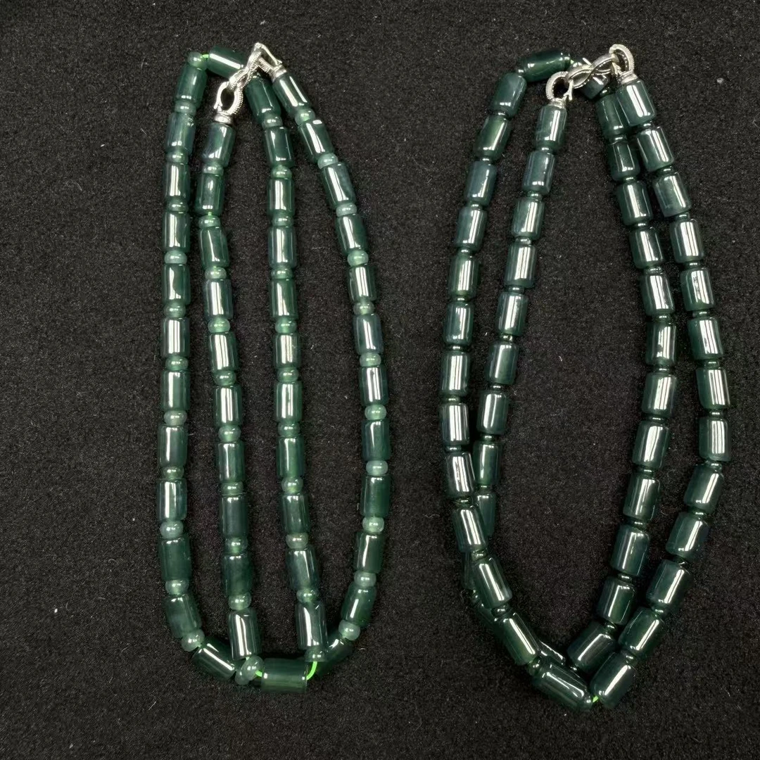 【玉经纶】204620/Q73-天然A货翡颈饰-多样性发其一