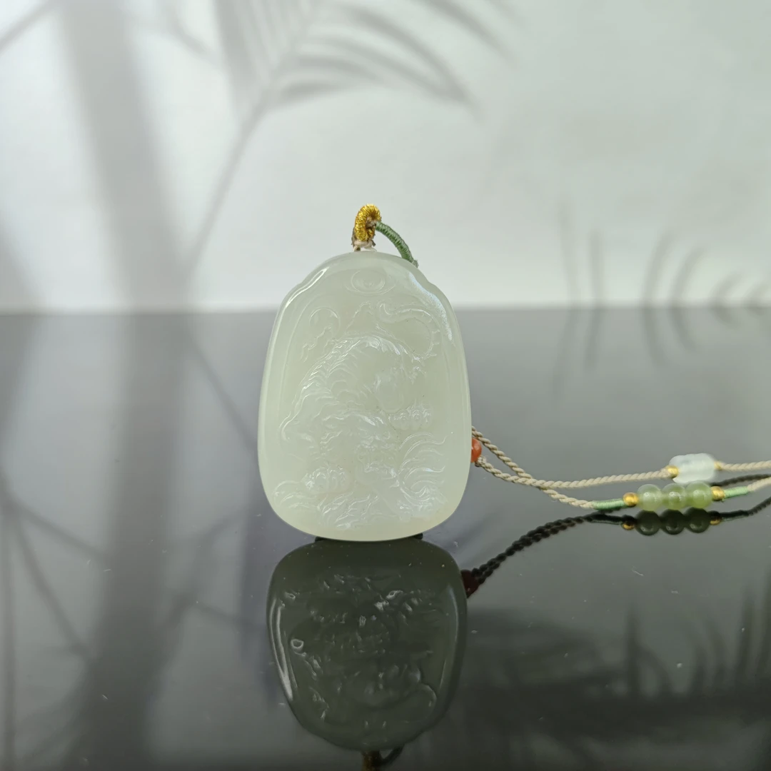 N和田玉下山虎吊坠0962