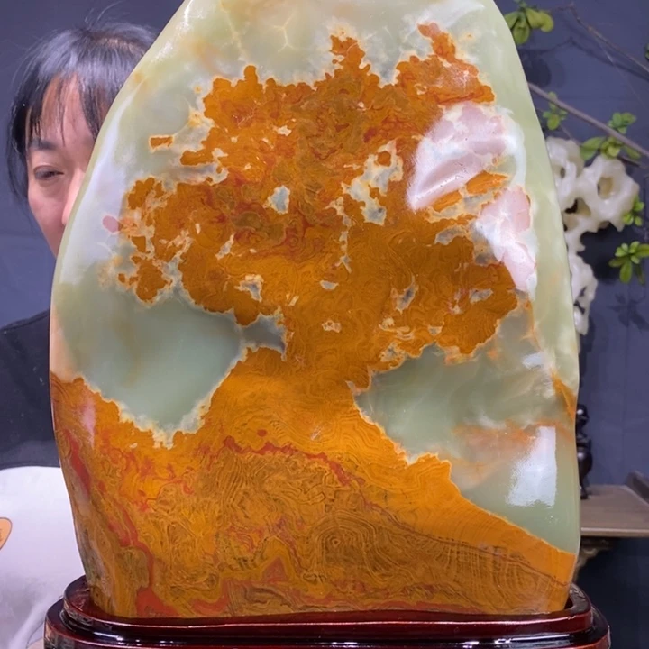 石材精品古青石摆件