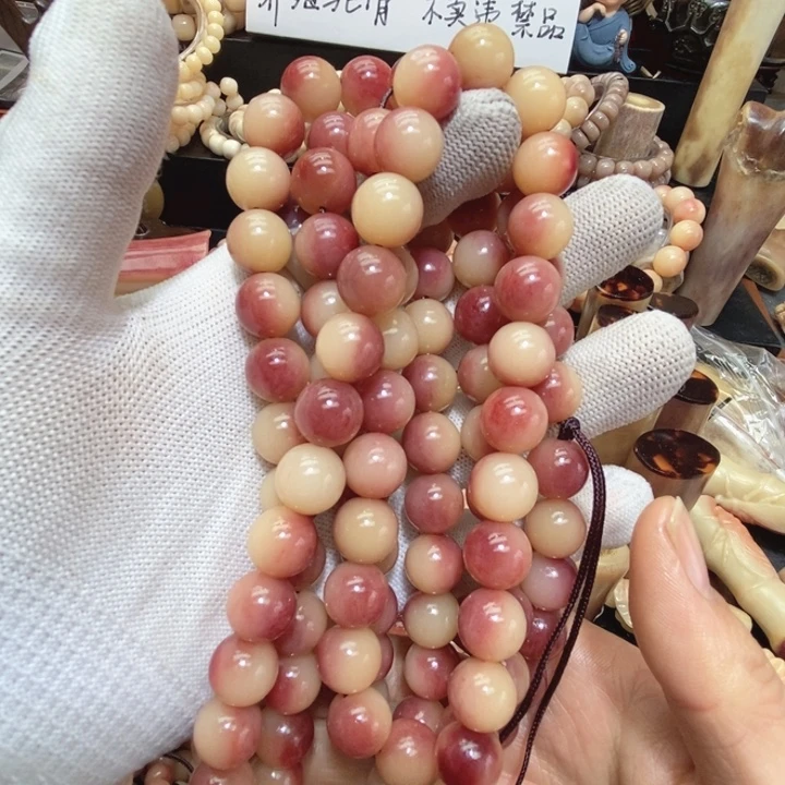 驼骨手串/手链108圆珠12