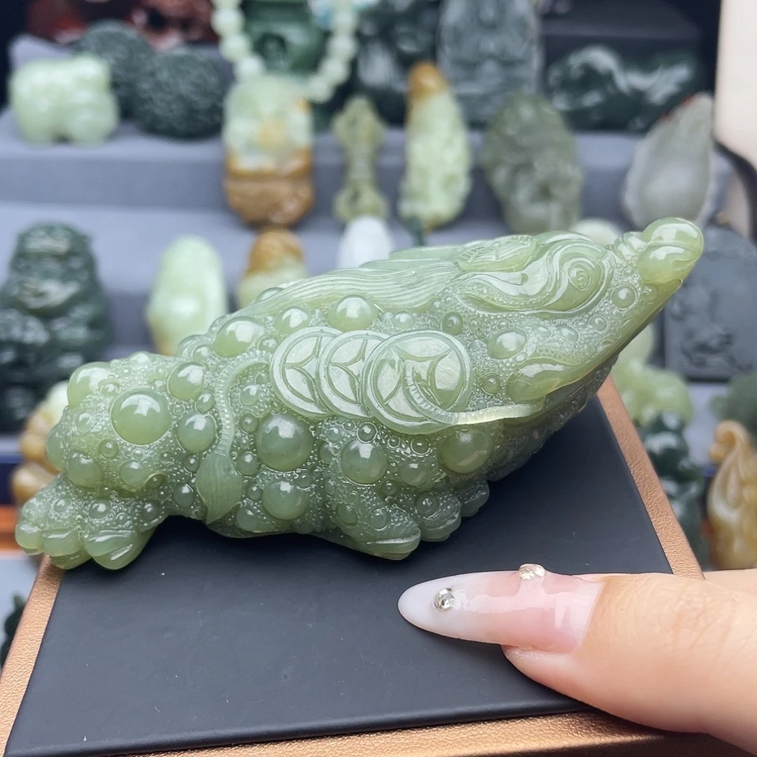 和田玉未镶嵌摆件