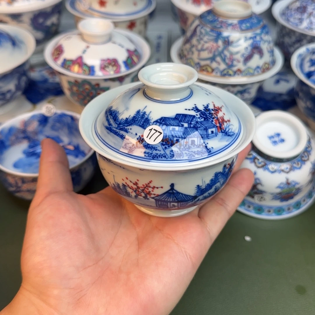 彦祖纯手工手绘茶具177