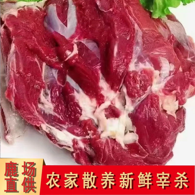 （顺丰包邮）当日现杀新鲜梅花（鹿腿肉）
