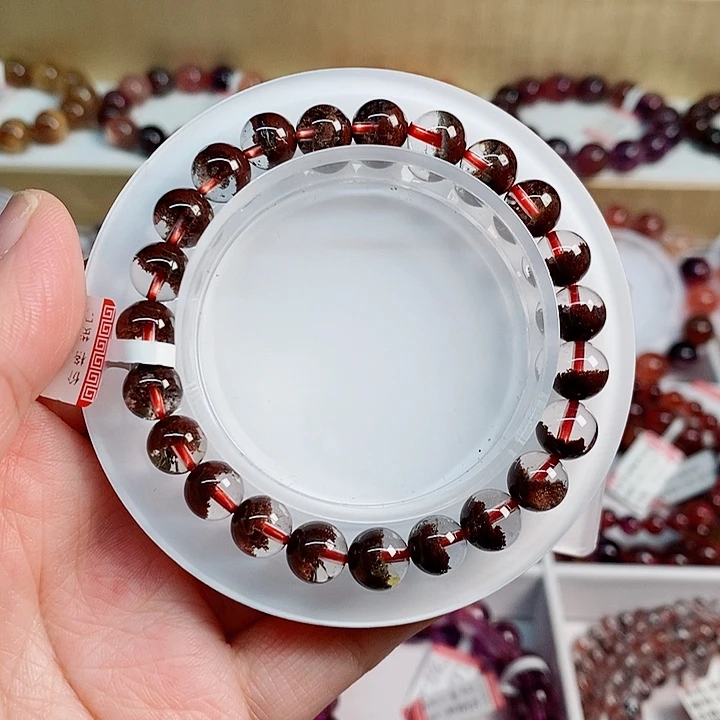 手链未镶嵌水晶红幽灵