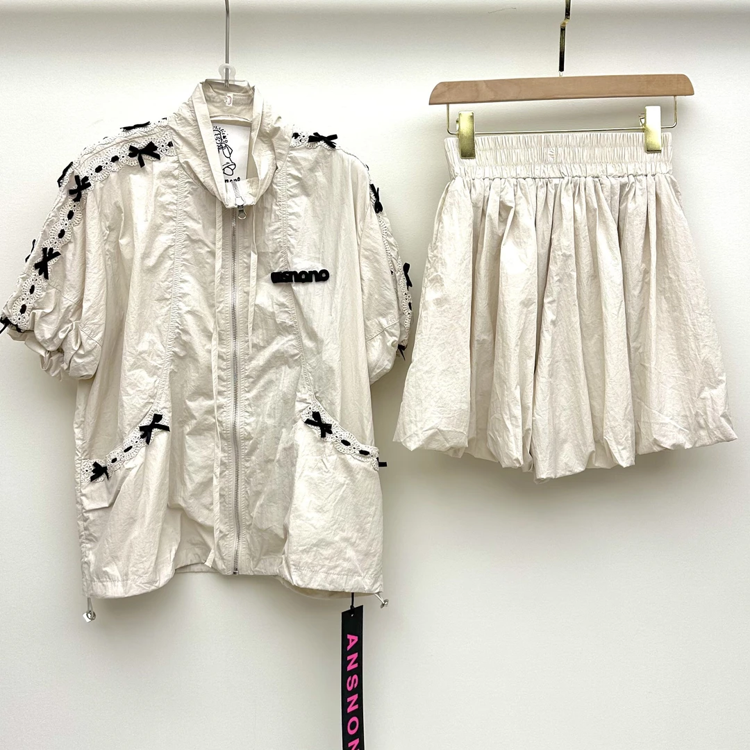 AN9.Studio︱初夏新款设计师品牌小众套装A027