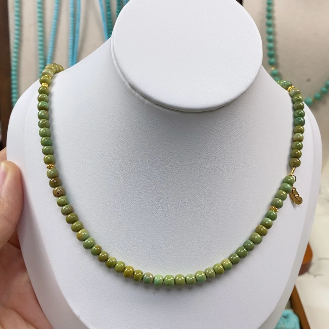 绿松石未镶嵌手串