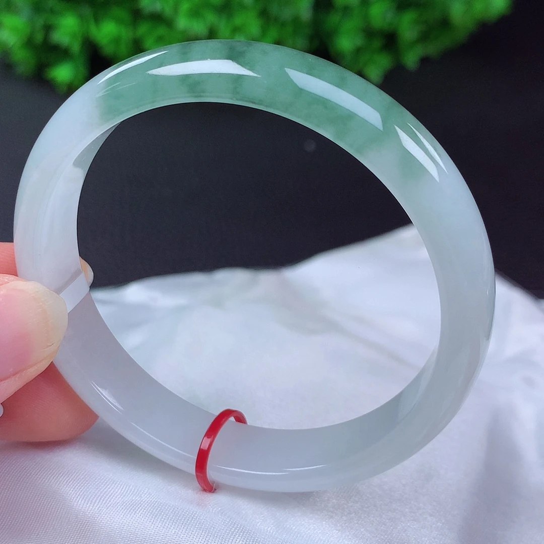 翡翠手镯未镶嵌57圈口431012