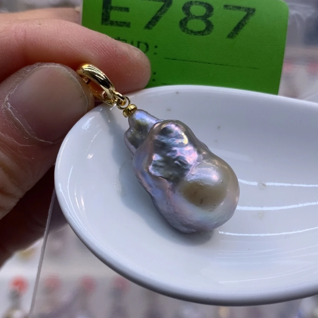 淡水珍珠未镶嵌美丽哦哦哦