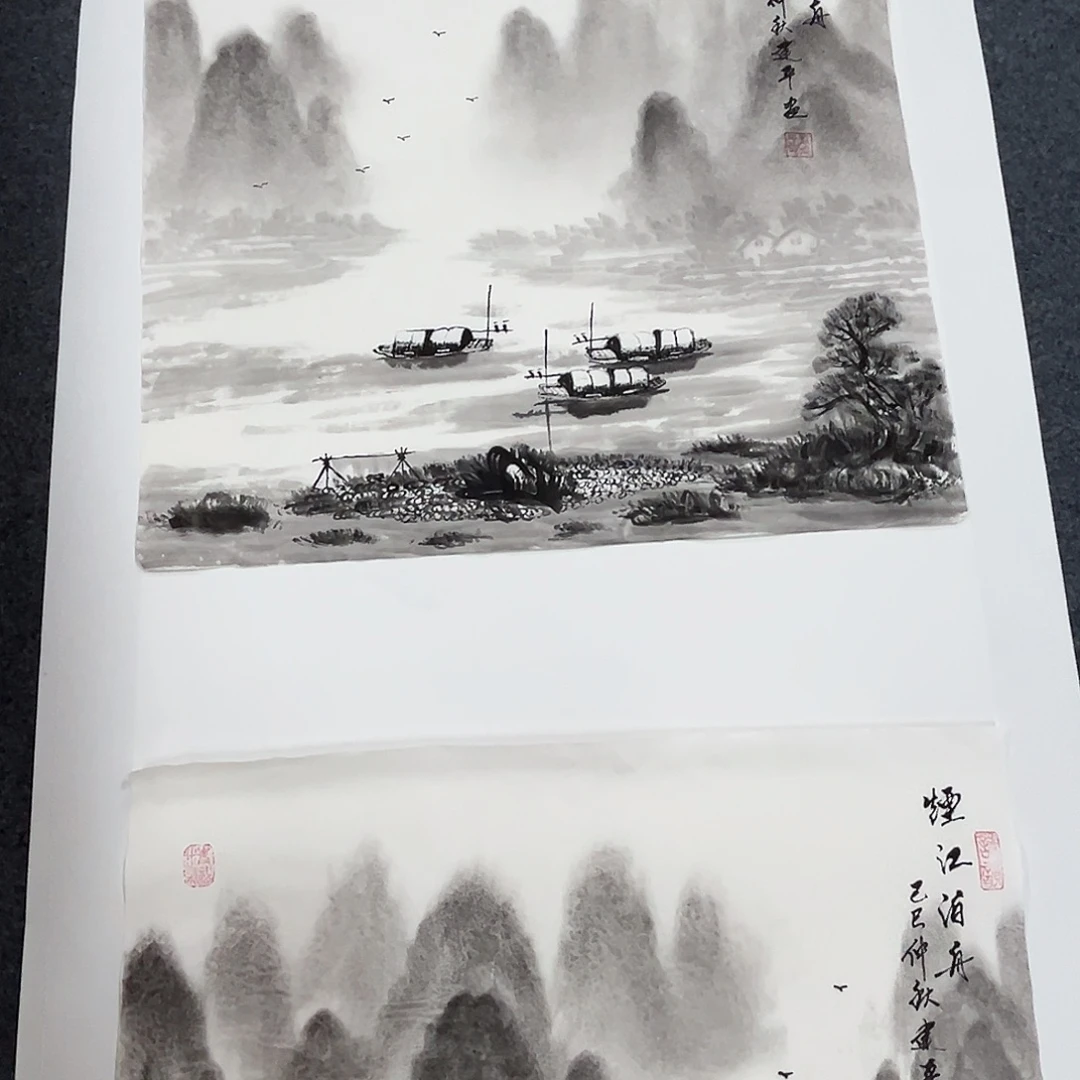 国画精品手绘作品