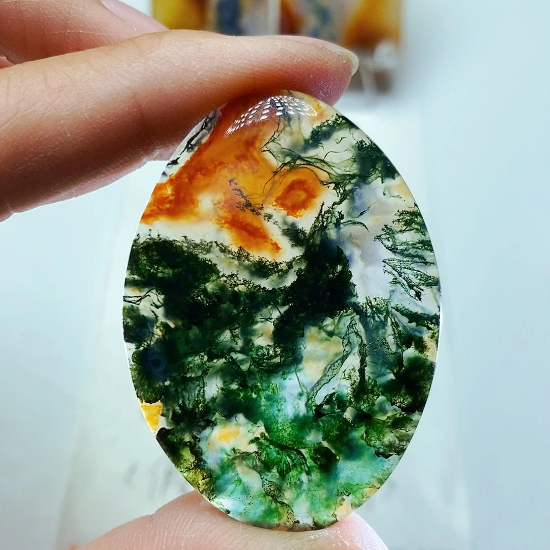 玛瑙/玉髓颈饰未镶嵌老**亮