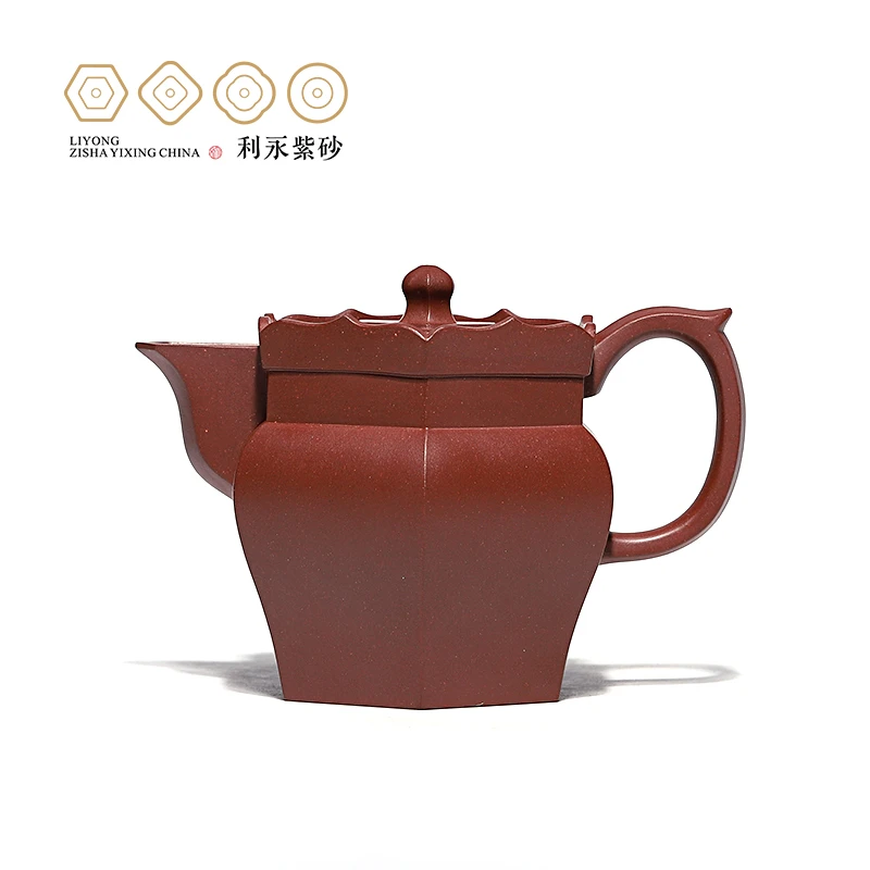 百年利永小僧帽壶原矿紫泥260CC宜兴紫砂馆藏经典复刻