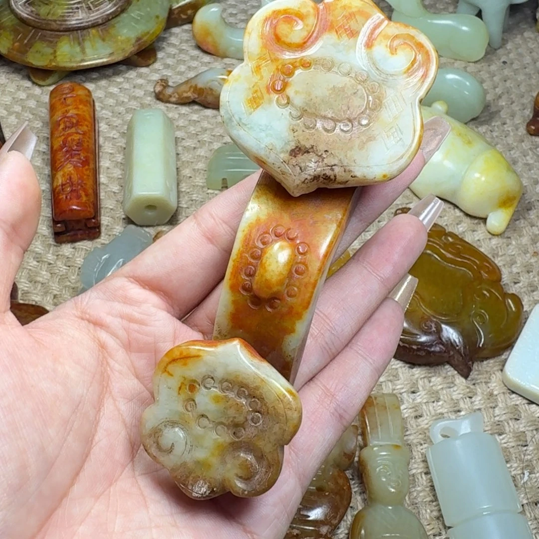 白玉菩提吊坠挂件
