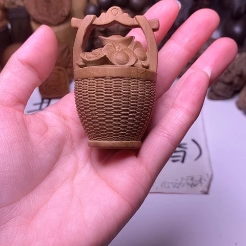 檀香木吊坠檀香一桶江山