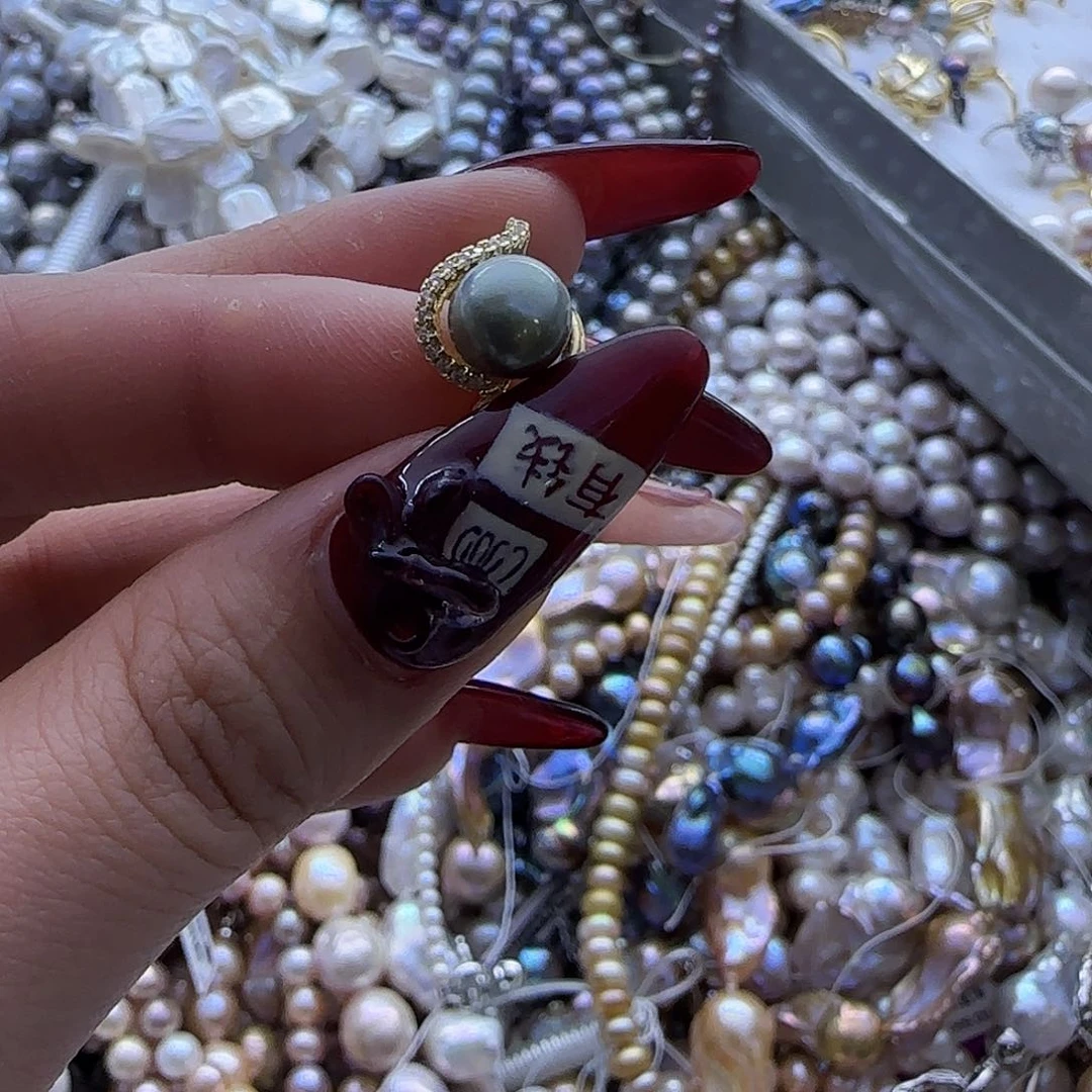 淡水珍珠11111111122ｖ197未镶嵌