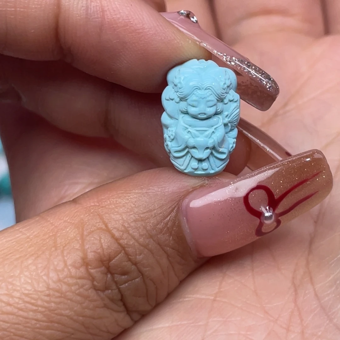 未镶嵌绿松石515绿松石