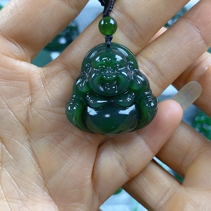 吊坠(不含链)未镶嵌和田玉（碧玉）30