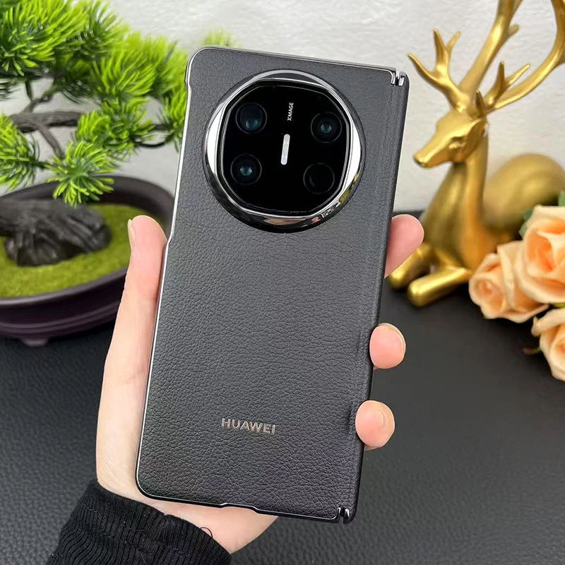 适用华为Matex6手机壳新款电镀边框时尚x6典藏版磁吸充电x6高级感