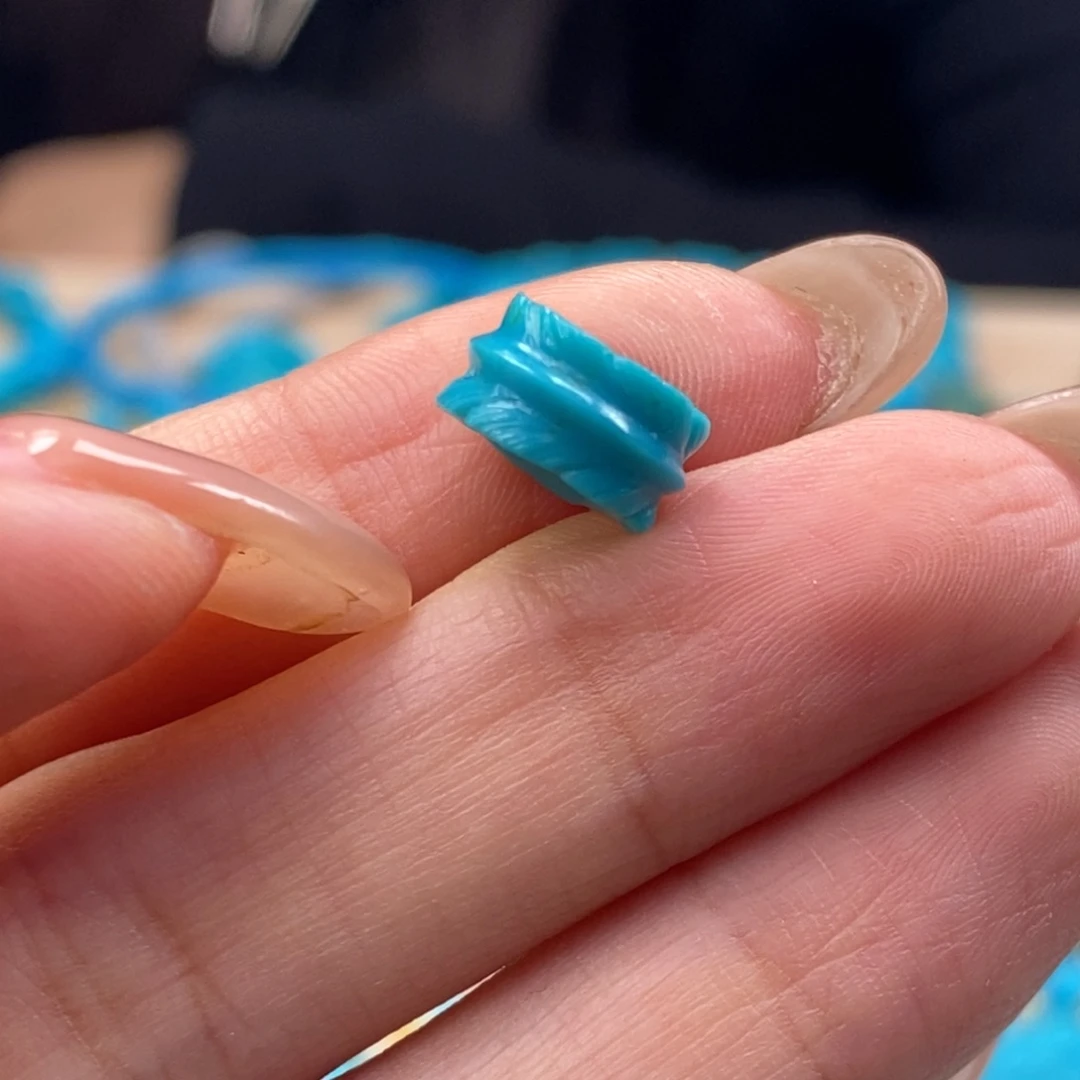 未镶嵌绿松石挂件雨*