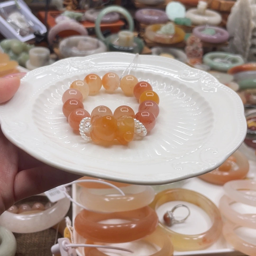 石英质玉手链未镶嵌?**?