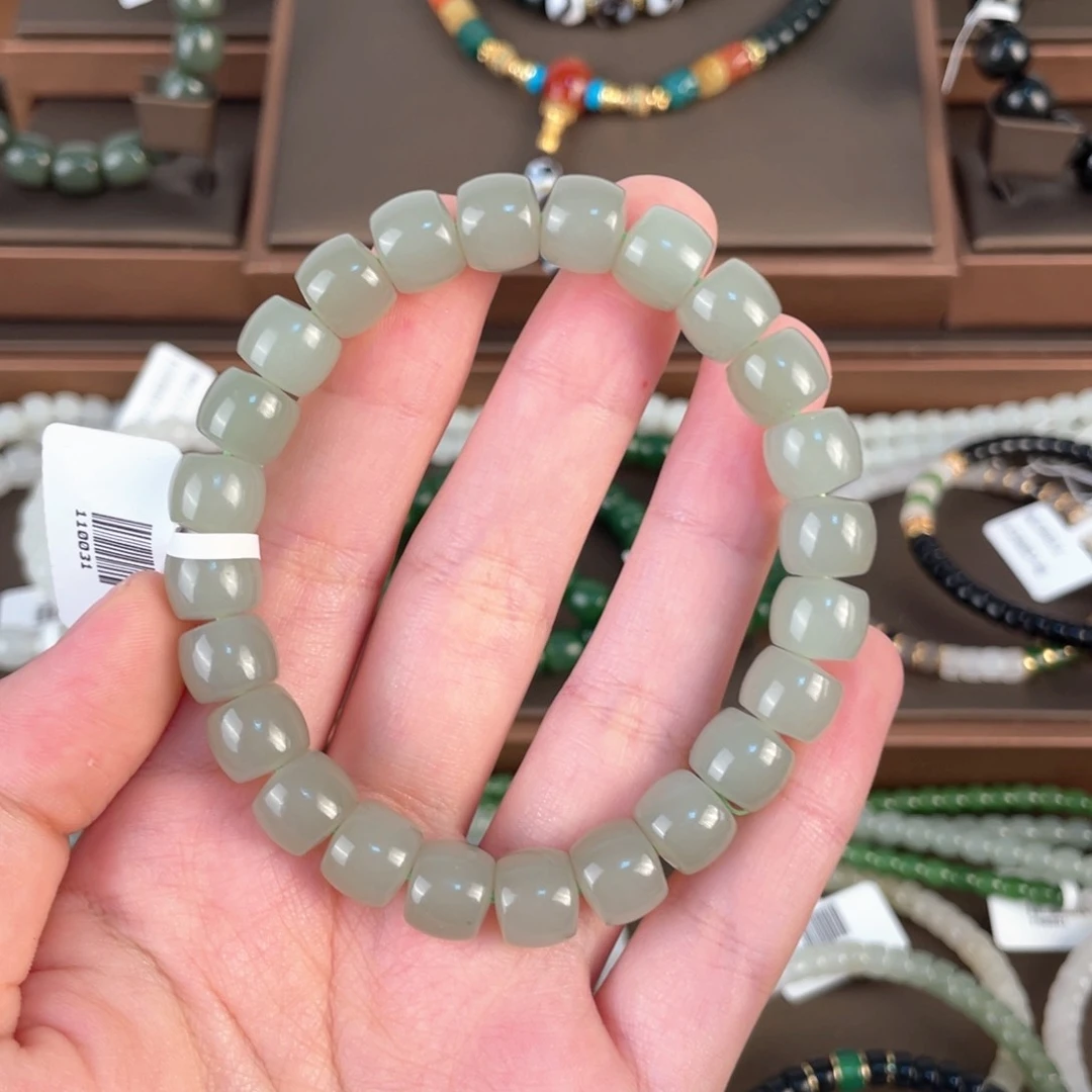 和田玉未镶嵌颈饰031