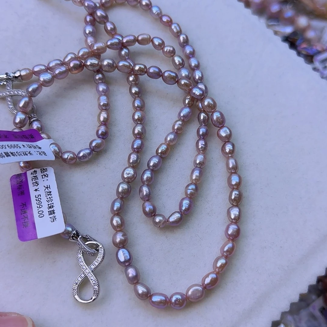 未镶嵌项链定制682淡水珍珠