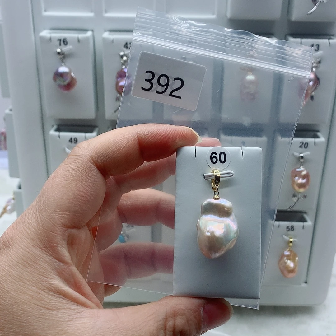 吊坠(不含链)合金淡水珍珠
