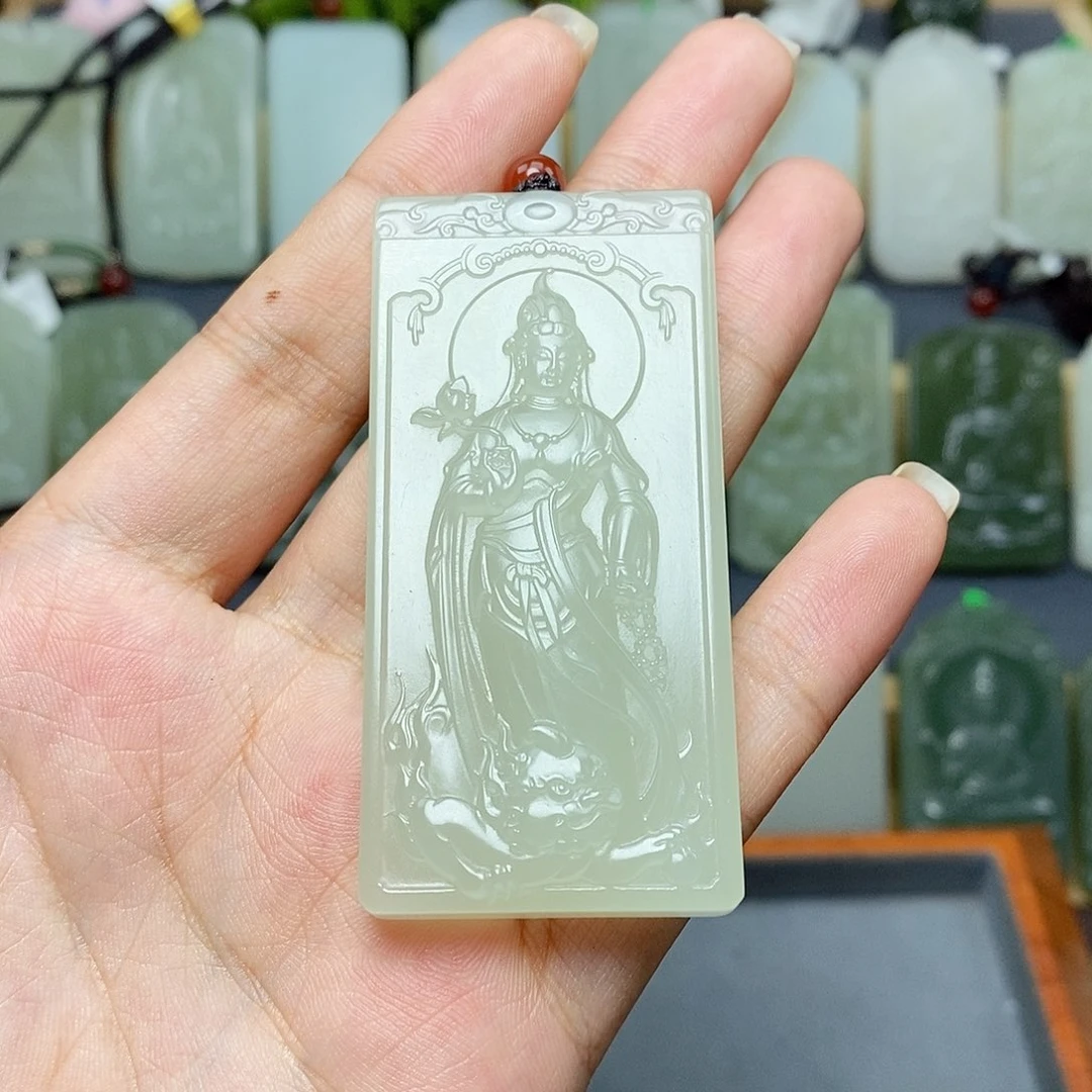 【闪购商品】颈饰未镶嵌和田玉向*