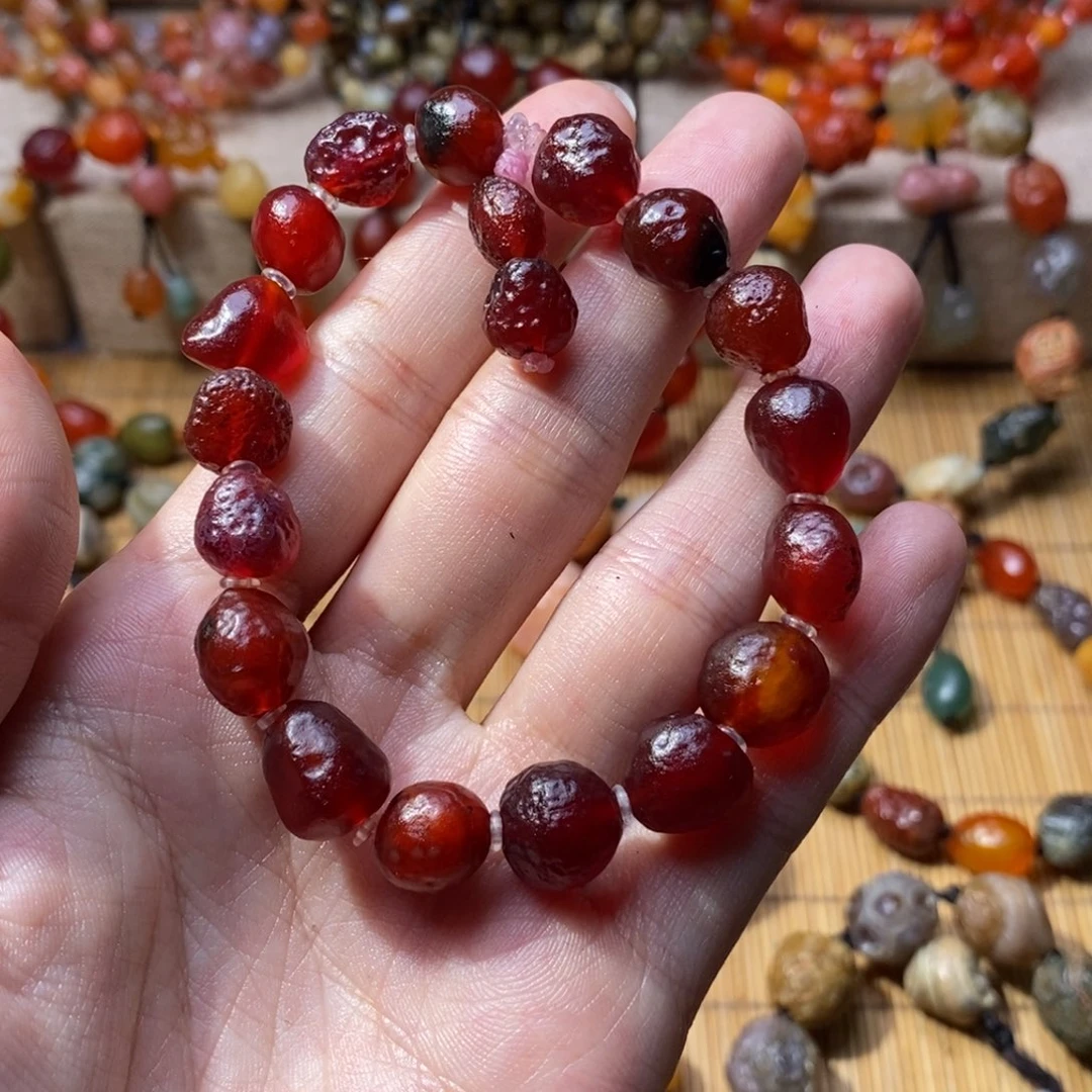 玛瑙/玉髓手链未镶嵌