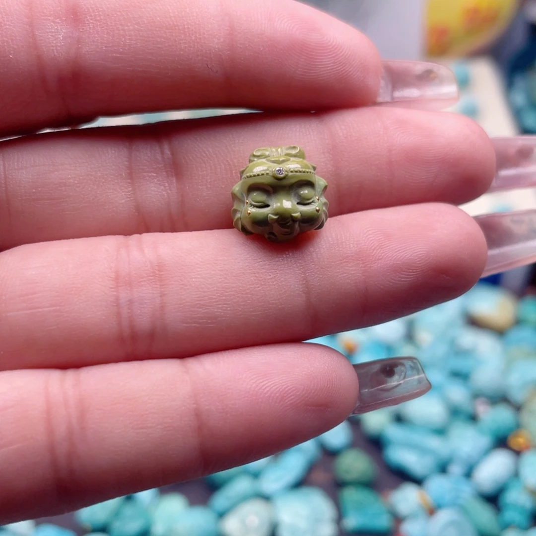绿松石未镶嵌吊坠(不含链)
