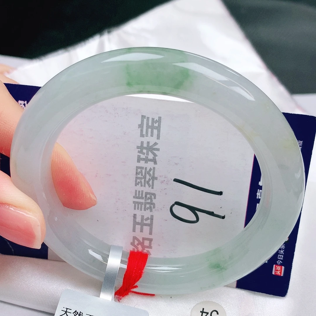 翡翠未镶嵌手镯缅甸天然a货翡翠手镯