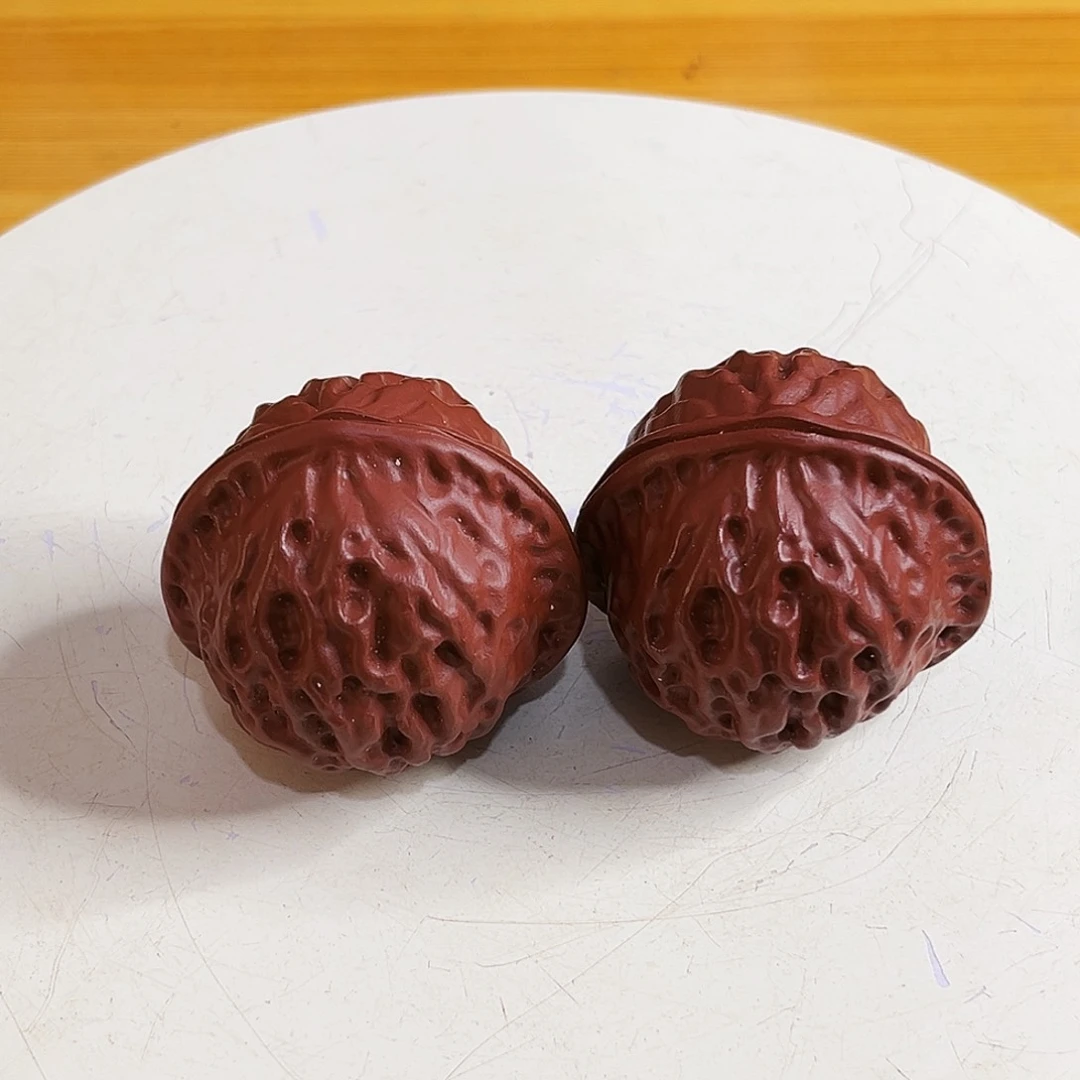 紫砂茶宠大*胖核桃手把件