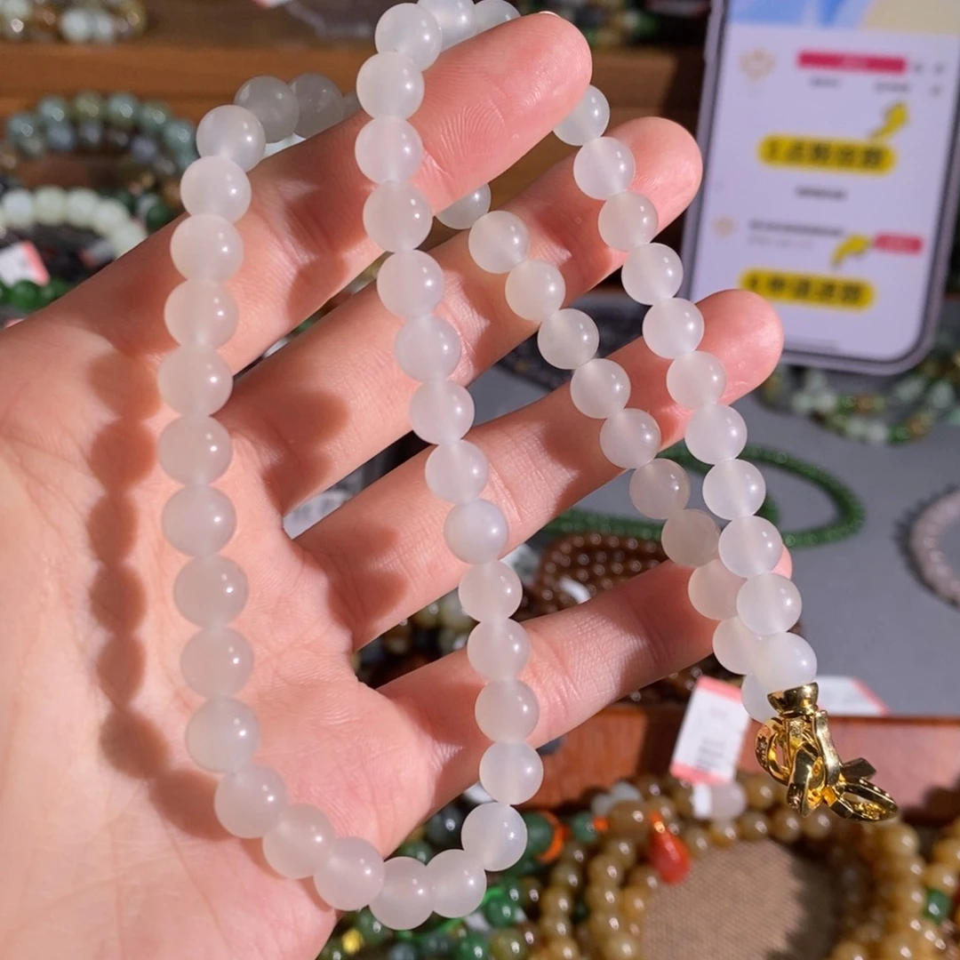 和田玉手链未镶嵌