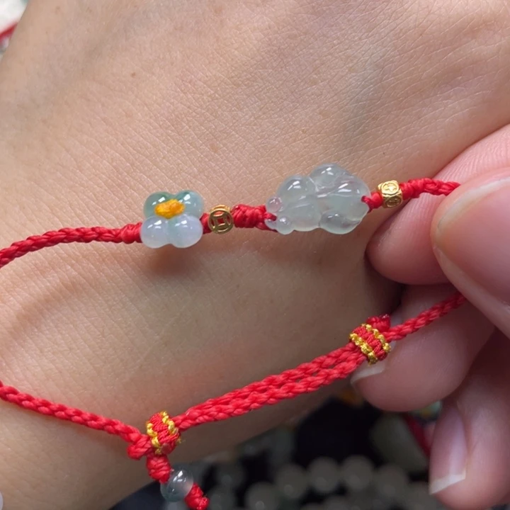 锦***绣未镶嵌手绳翡翠7999909000