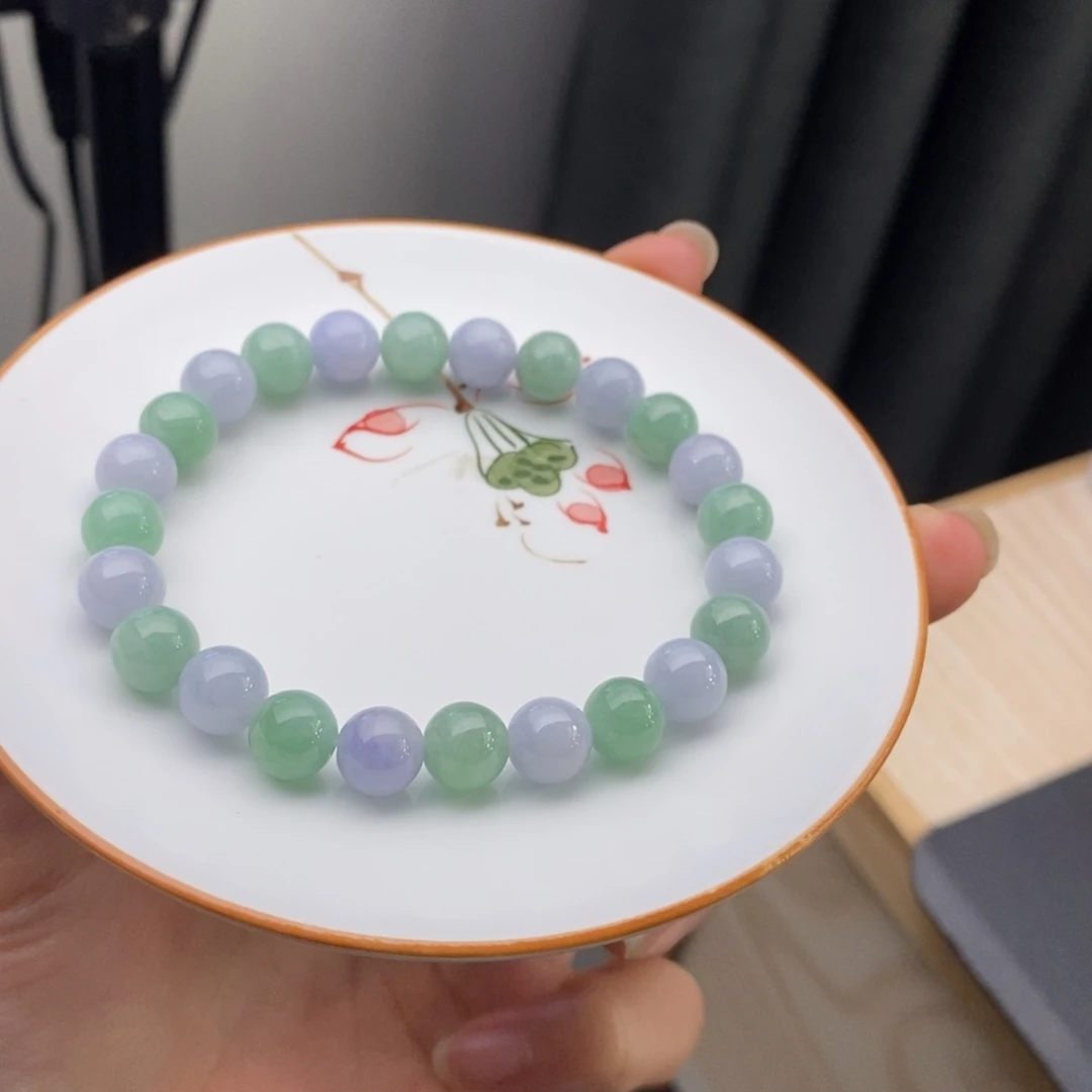 翡翠未镶嵌手链翡翠y515 卡7.6