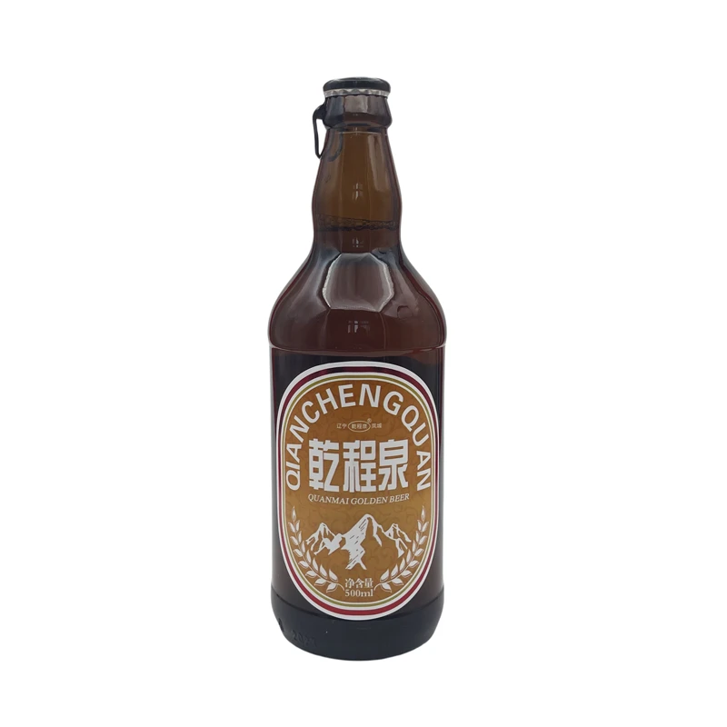 泉麦金啤酒精度4.0%原麦汁浓度10.0P500ml/瓶