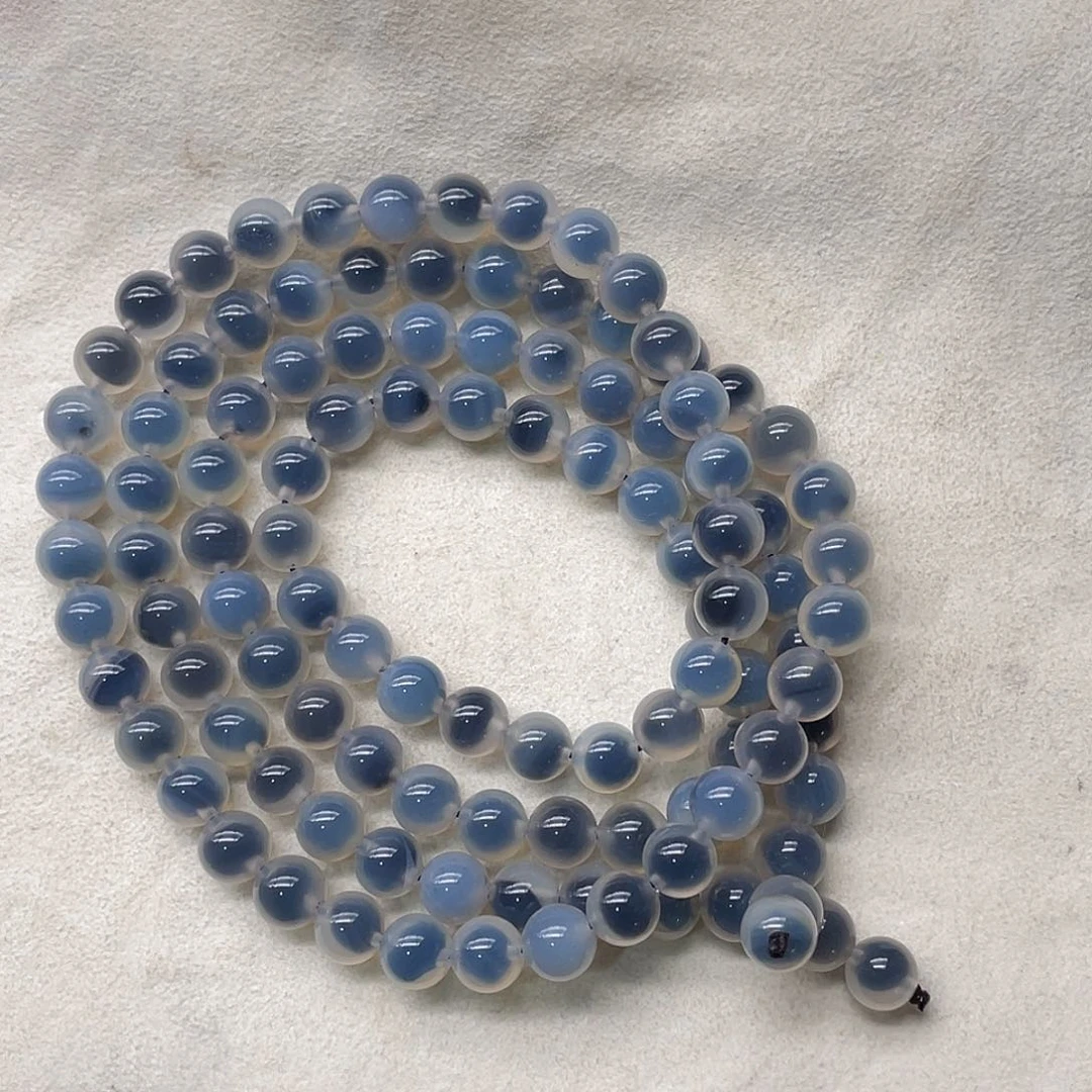 玛瑙/玉髓颈饰未镶嵌二*红